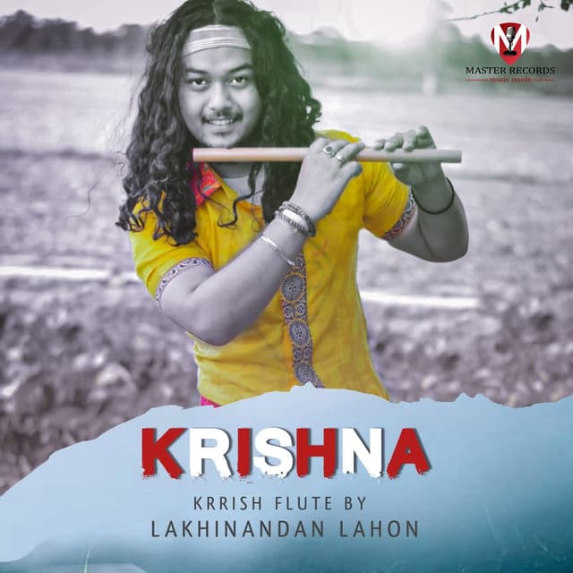 Album cover art for Krishna Krish Flute