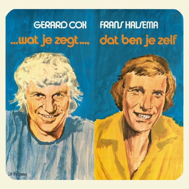 Album cover art for ... Wat je zegt..., dat ben je zelf