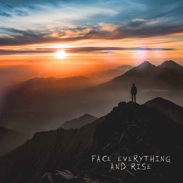Album cover art for FACE EVERYTHING AND RISE