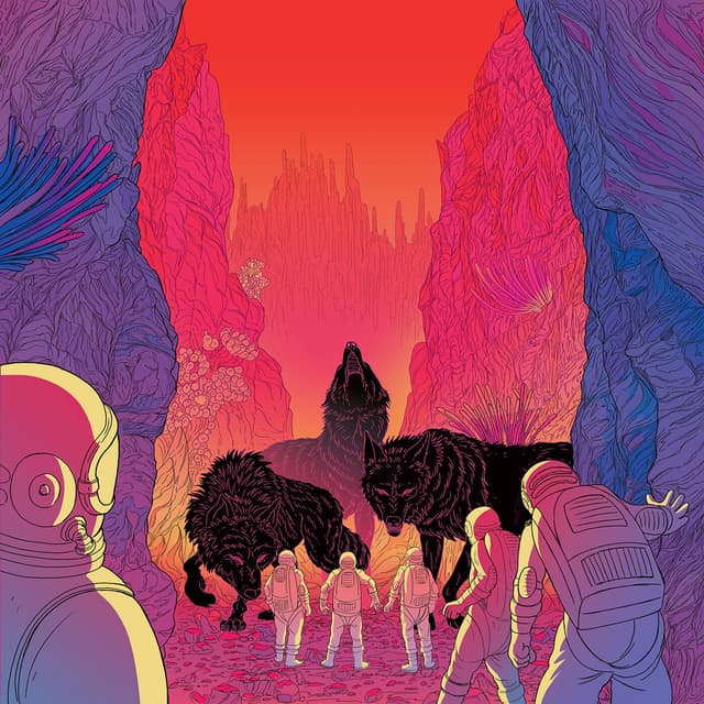 Album cover art for Λύκοι Στον Άρη