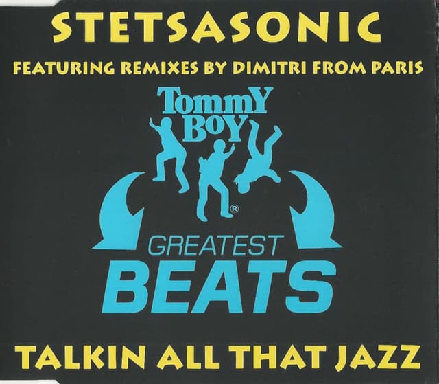 Album cover art for Talkin All That Jazz
