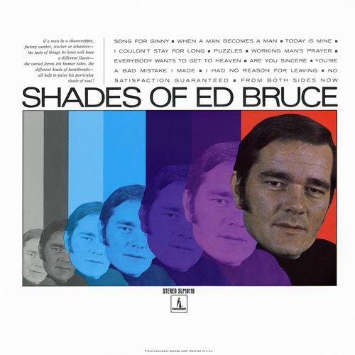 Album cover art for Shades of Ed Bruce