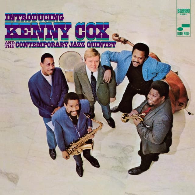Album cover art for Introducing Kenny Cox and The Contemporary