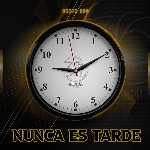 Album cover art for Nunca Es Tarde