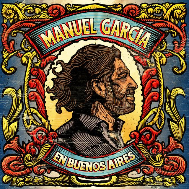 Album cover art for Manuel García en Buenos Aires