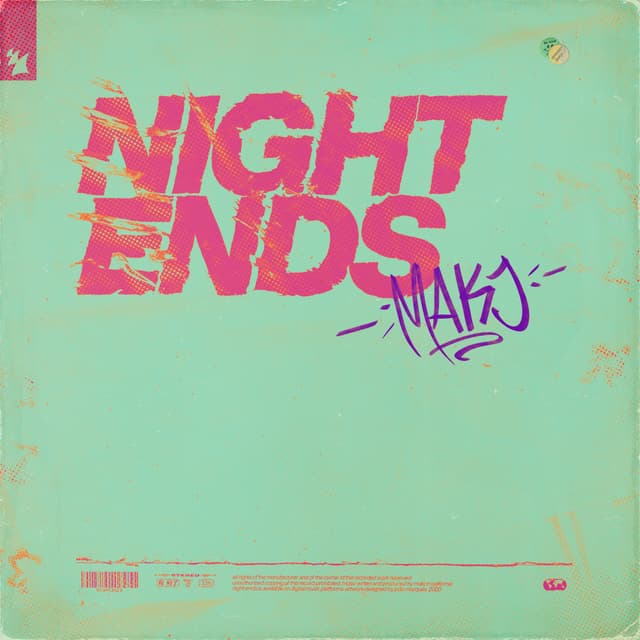 Album cover art for Night Ends