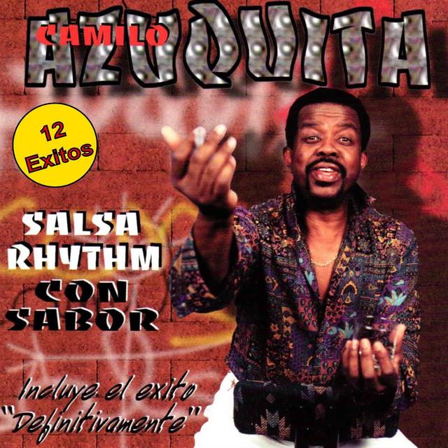 Album cover art for Salsa Rhythm con Sabor