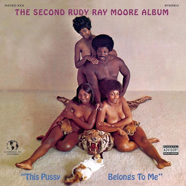 Album cover art for The 2nd Rudy Ray Moore Album- This Pussy Belongs To Me