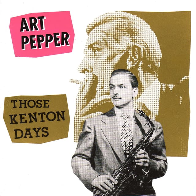 Album cover art for Those Kenton Days
