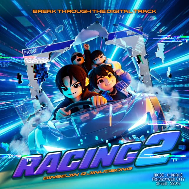 Album cover art for RACING2