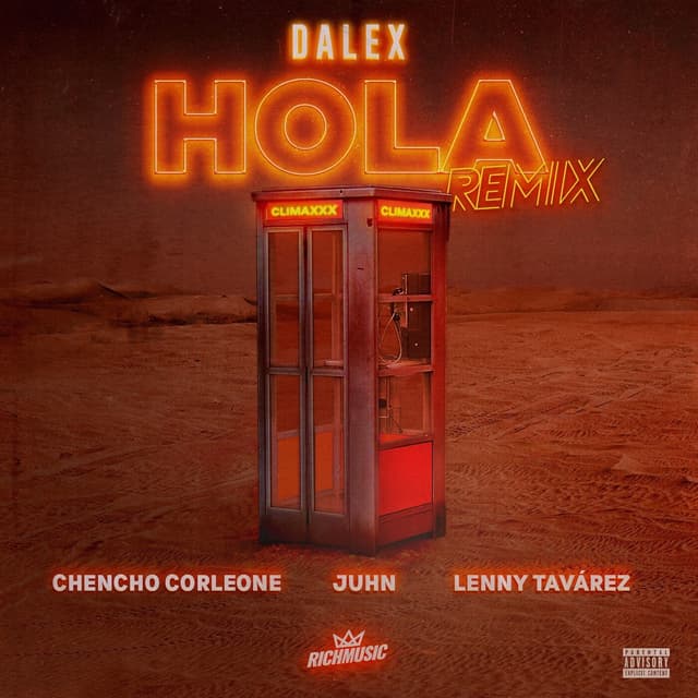 Album cover art for Hola