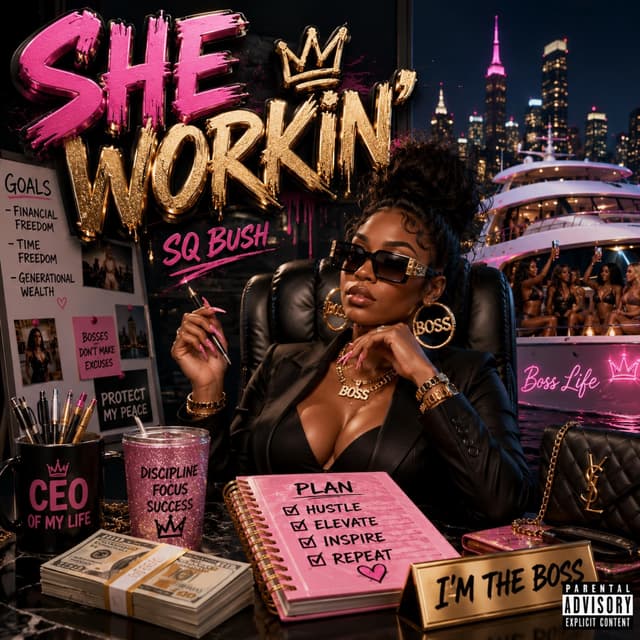 Album cover art for She Workin'