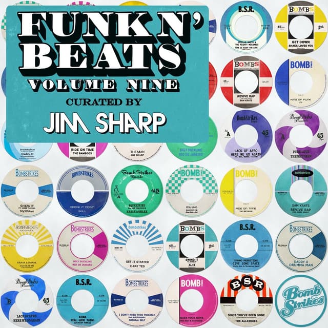 Album cover art for Funk N' Beats, Vol. 9 (Curated by Jim Sharp)