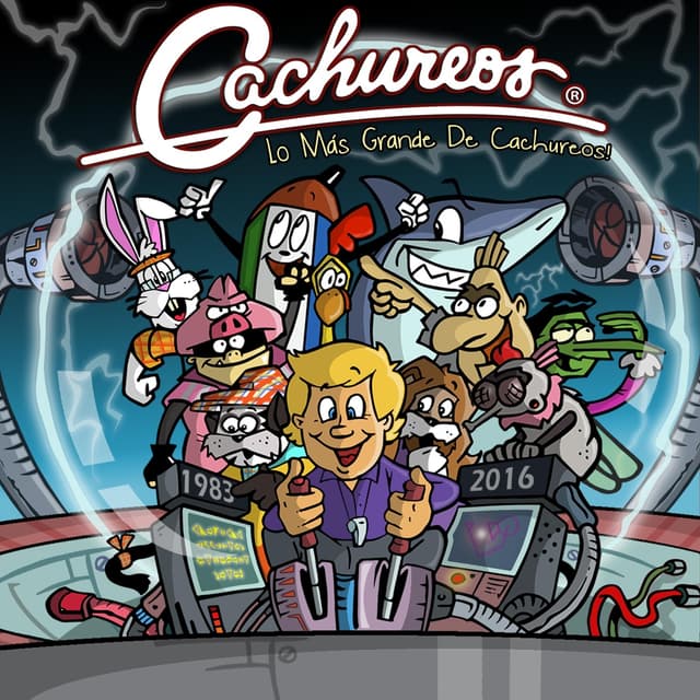 Album cover art for Lo Más Grande De Cachureos