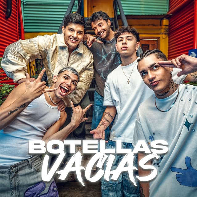 Album cover art for Botellas Vacías