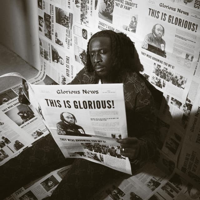 Album cover art for Glorious News