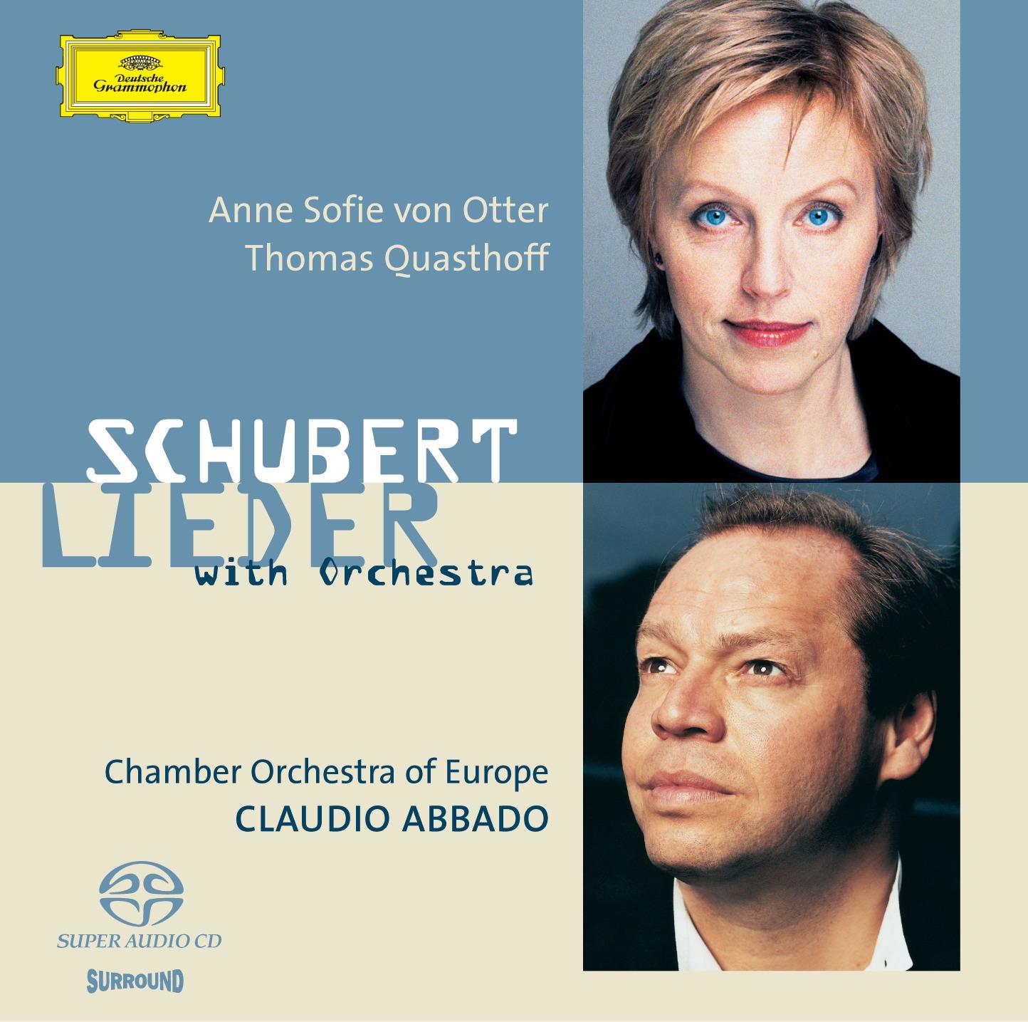 Schubert : Lieder With Orchestra