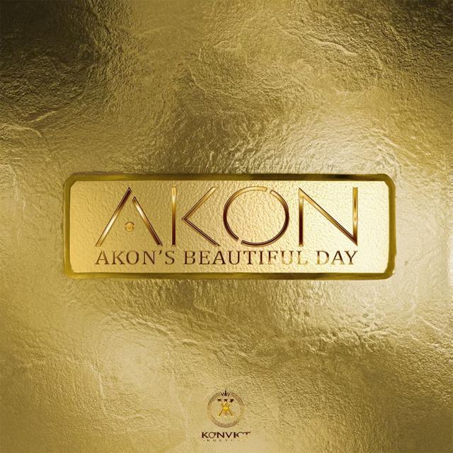 Album cover art for Akon's Beautiful Day
