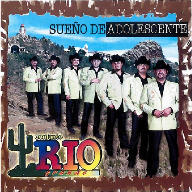 Album cover art for Sueño de Adolescente