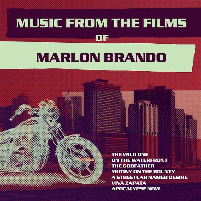 Album cover art for Music From The Films Of Marlon Brando