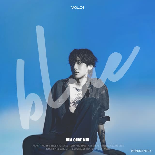 Album cover art for BLUE