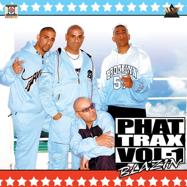 Album cover art for Phat Trax, Vol.1 - Blazin