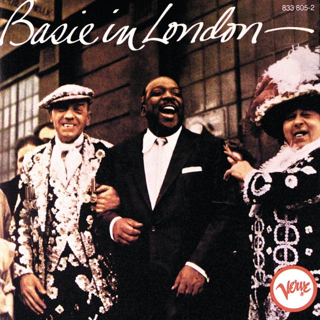 Album cover art for Basie in London