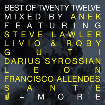 Album cover art for Best Of Twenty Twelve - Part 1 - Mixed By Anek