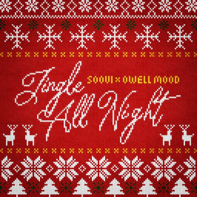 Album cover art for Jingle All Night
