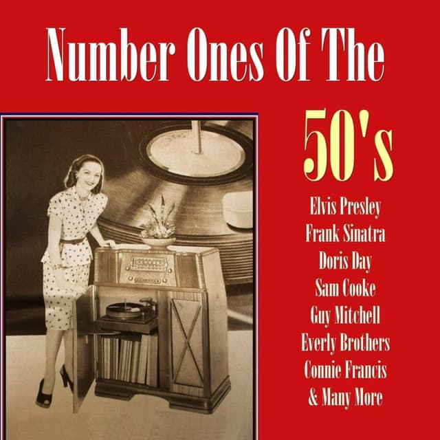 Album cover art for Number Ones Of The Fifties