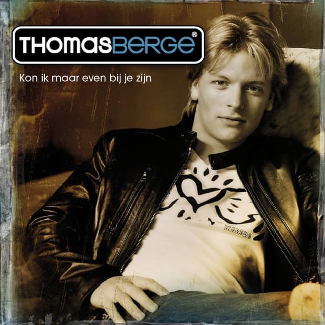 Album cover art for Kon ik maar even bij je zijn