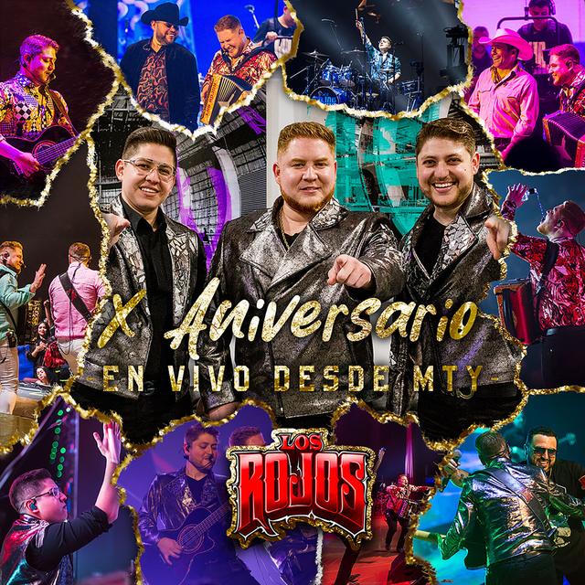 Album cover art for X Aniversario En Vivo Desde Mty