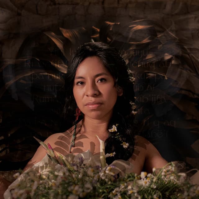 Album cover art for Mujer indígena