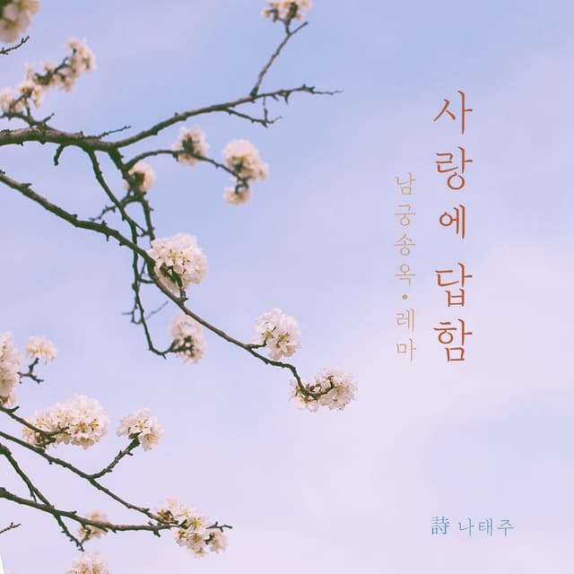Album cover art for 사랑에 답함