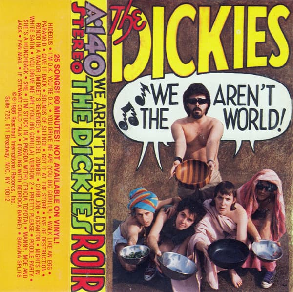 Album cover art for We Aren't the World