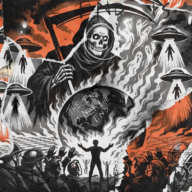 Album cover art for The End Is Not the End