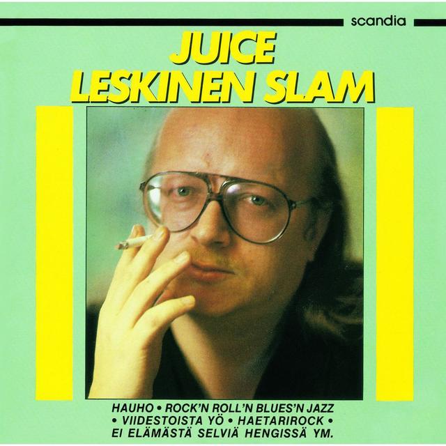 Album cover art for Juice Leskinen Slam
