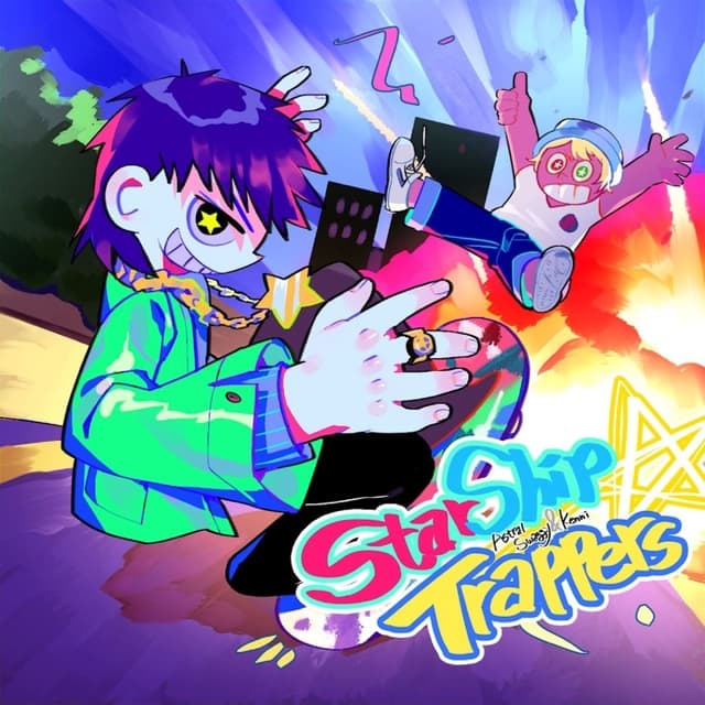 Album cover art for Starship Trappers