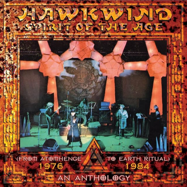 Album cover art for Spirit of the Age: An Anthology 1976-1984