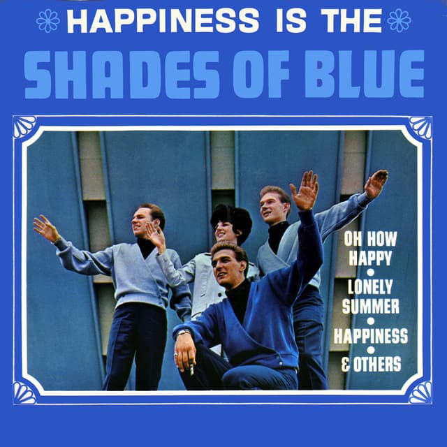 Album cover art for Happiness Is Shades Of Blue
