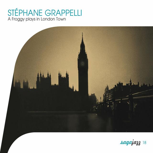 Album cover art for S Grappelli-A Froggy Plays In London Town