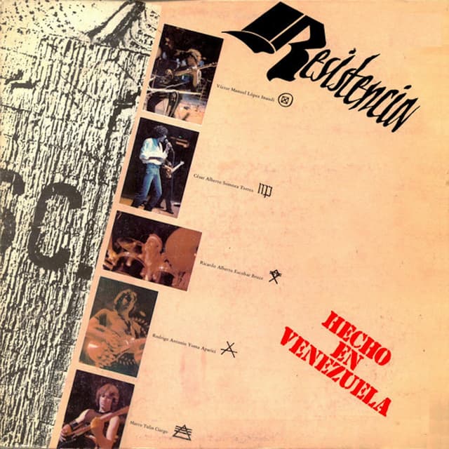 Album cover art for Hecho en Venezuela