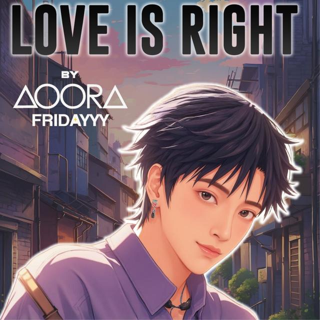 Album cover art for LOVE is RIGHT