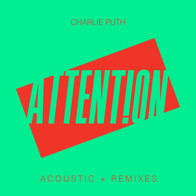 Album cover art for Attention