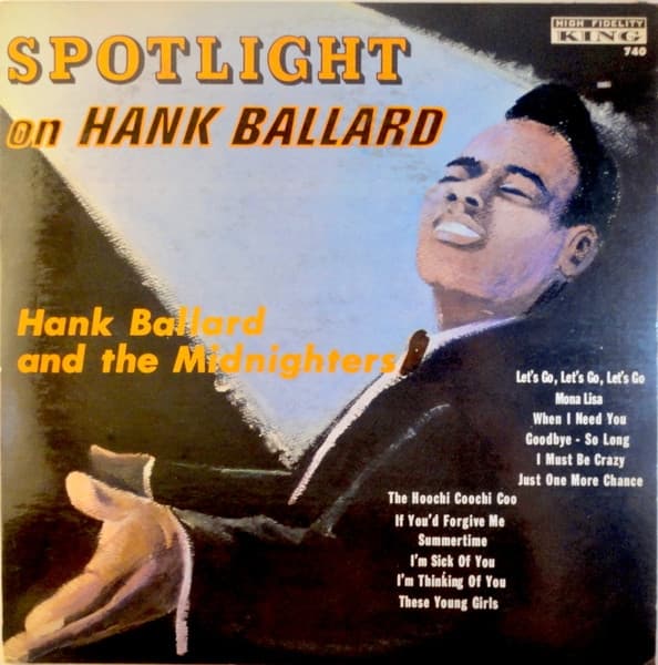 Album cover art for Spotlight on Hank Ballard