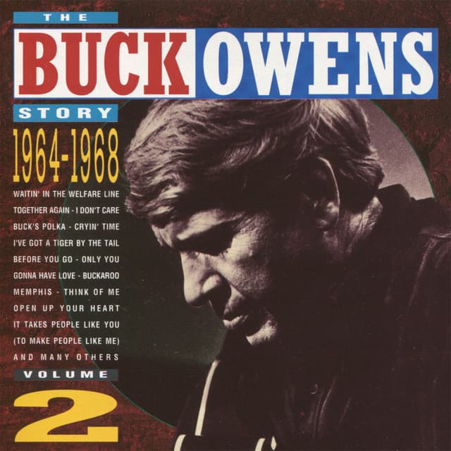 Album cover art for The Buck Owens Story, Volume 2: 1964-1968