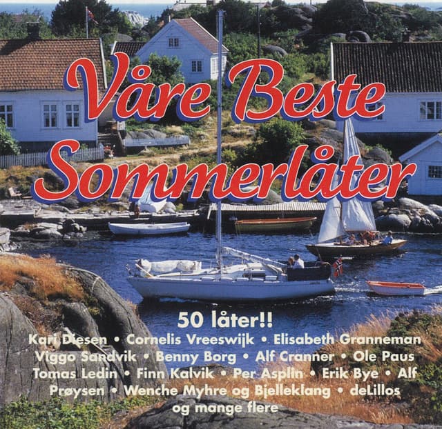 Album cover art for Våre Beste Sommerlåter