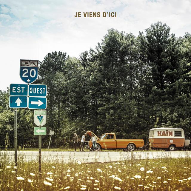 Album cover art for Je Viens d'Ici