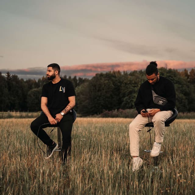 Album cover art for Mitt i juni