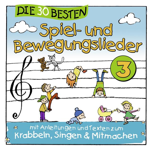 Album cover art for Die 30 besten Spiel- und Bewegungslieder, Vol. 3